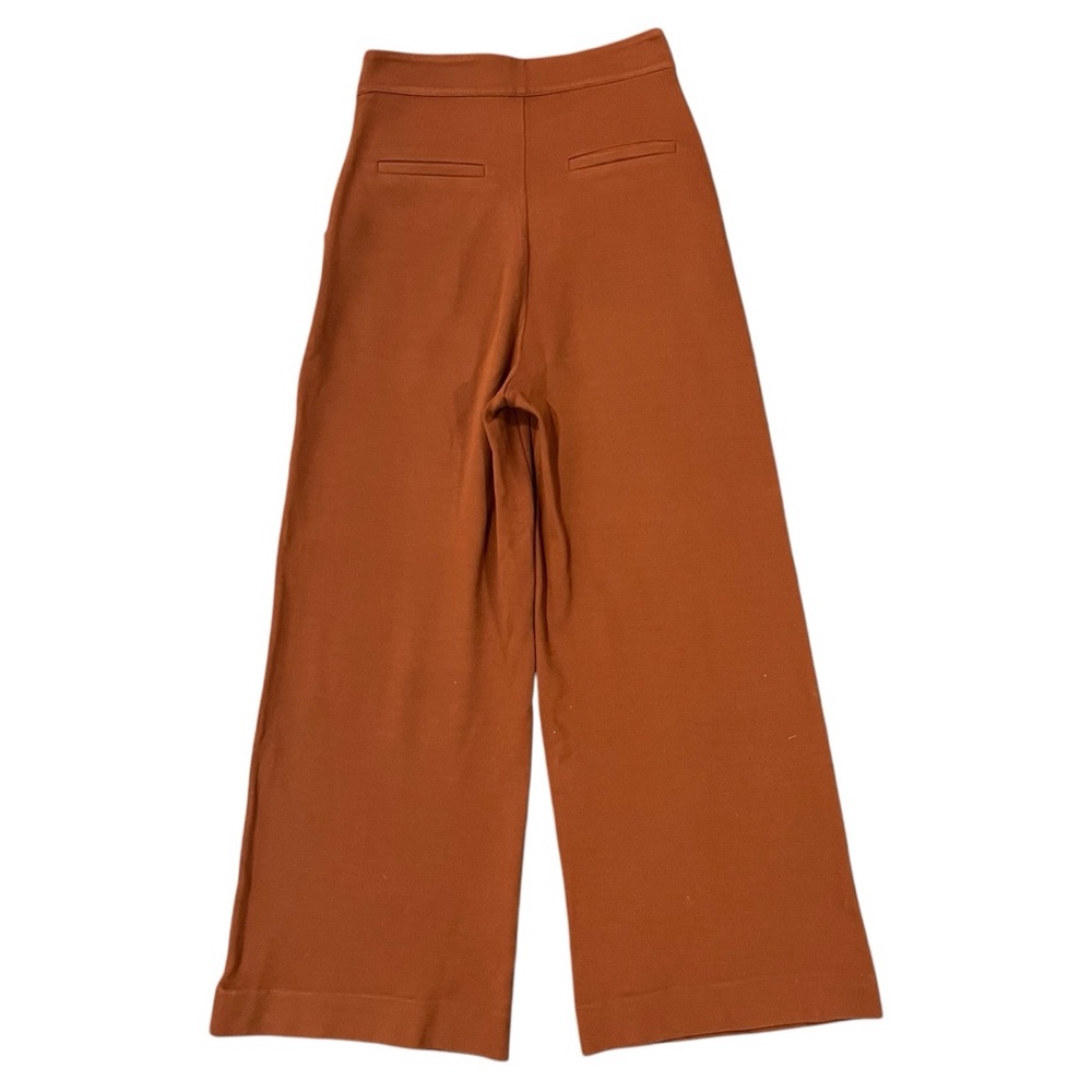 By TiMo Rust Orange Wide Leg Trousers Pants XS - Picture 2 of 8